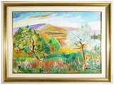 Rodolfo Marma, Autunnale 1989, oil on canvas
