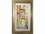 Via dei Sapiti 1974 by Rodolfo Marma, oil on canvas, offered May 2022