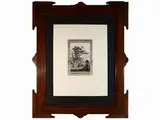 Max Klinger, Landscapes with figures, two engravings