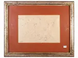 Corrado Cagli, Nude studies, ink on Japanese paper