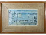 Bruno Martini, Piazzetta San Marco, watercolor on paper