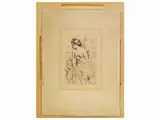 Pierre-Auguste Renoir, Baigneuse debout à mi-jambes, engraving