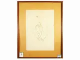Personage by Lorenzo Viani, pen on paper, offered Apr 2022