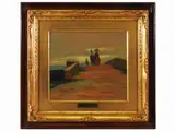 Gabbrigiane by Renato Natali, oil on tablet, offered Mar 2022