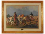 Maremma by Carlo Domenici, oil, offered Mar 2022