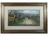 Sergio Cirno Bissi, Tuscan countryside 1966