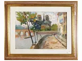 Basso Ragni, View of Notre-Dame