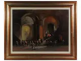 Ermani... Atto III 1986 by Norberto Martini, oil on canvas, offered Mar 2022