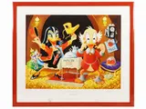 Carl Barks, I wonder what my fortune cookie says, lithograph