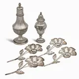 Giuseppe Succi, Group of silver objects (6)