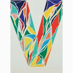 Paolo Dorazio by Piero Dorazio, 1944, "Composizione V", offered Jul 2019