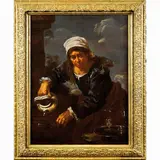 Bernard Keilhau by Bernard Keilhau Bernardo Monsù, 1624, "Woman with jug", offered Jun 2019