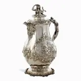 Benito Jacovitti, Large silver jug, 1859, George Angell goldsmith