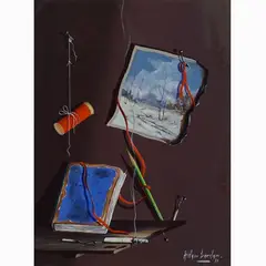 Alfano Dardari, Alfano Dardani, 1924, "Natura morta trompe-l'œil"