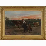 José Miralles-Darmanin, Jose Miralles Darmanin, 1851, "Return from the pasture"