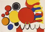 Senza titolo by Alexander Calder, lithograph a colori, offered Nov 2016