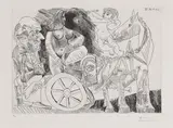 Pablo Picasso, Senza titolo, 1968, etching