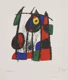Joan Miró, Senza titolo, 1974, lithograph