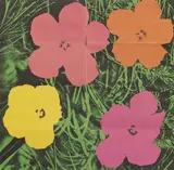 Andy Warhol, Flowers, 1964, Farboffsetlithographie auf Papier