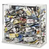 Poubelle d'atelier by Arman, 2004, Accumulazione di tubetti di colore in plexiglass, offered Nov 2016
