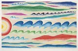 Piero Dorazio, Senza titolo, 1992, acquatinta on rame