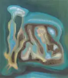 Marco Almaviva, Perbo/2, 2001, oil on canvas