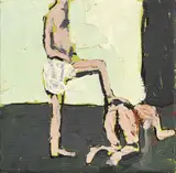 Ryan Mendoza, Senza titolo, 1998, oil on canvas