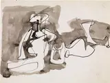 Afro Basaldella, Senza titolo, drawing