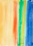 Antonio Corpora, Viaggio a Siviglia, 1999, watercolour on paper