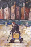 Per Campana by Antonio Possenti, oil on canvas board, offered Nov 2016