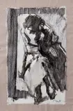 Gianni Vagnetti, Figura, mixed media on paper