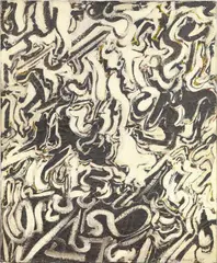 Luigi Boille, Composizione, 1960, oil on canvas