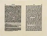 Emilio Isgrò, Sciama Abramo, 2001, acrylic on canvas applicata on panel