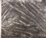 Senza titolo by Michelangelo Pistoletto, 1986, fusaggine on paper applicata on canvas, offered Nov 2016
