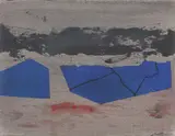 Giuseppe Santomaso, Senza titolo, 1983, oil on canvas