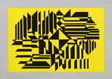 Soska by Victor Vasarely, 1959, acrylic on cardboard, offered Nov 2016