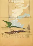 Mario Schifano, Particolare di paesaggio