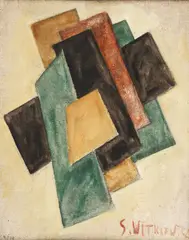 Stanisław Ignacy Witkiewicz, Composition, Signature bottom right.