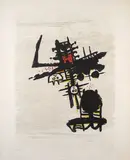 Wifredo Lam, Without title, Signature bottom right; print run bottom left.