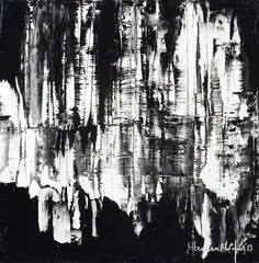 Do not hesitate by Hermann Normoid, 2013, Signature and date lower right. On the reverse: signature, offered Jun 2024