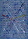 Pier Paolo Nudi, Multiple segments, 2016, On the reverse: signature