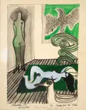 Guillaume Corneille, The bedroom of friends
