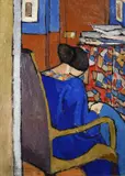 Jeanne Hébuterne, Mother from behind, 1916, Signature bottom left. On the reverse: study of the face. Exhibitions:
