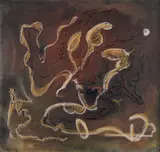 Georges Mathieu, Composition