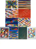 Piero Dorazio, 10 graphic works from 1966 to 1984, Folder containing ten screenprints