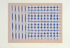 Piero Dorazio, Fountain, 1963, Signature and date lower right; print run bottom left.