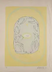 Without title by Giuseppe Viviani, 1962, Signature and date lower right; print run bottom left., offered Apr 2024