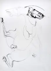 Horses by Bruno Cassinari, Signature bottom right., offered Apr 2024