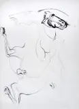 Bruno Cassinari, Horses, Signature bottom right.
