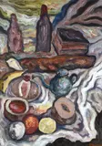 Carlo Levi, Still life, Signature bottom right. On the reverse: signature; n.